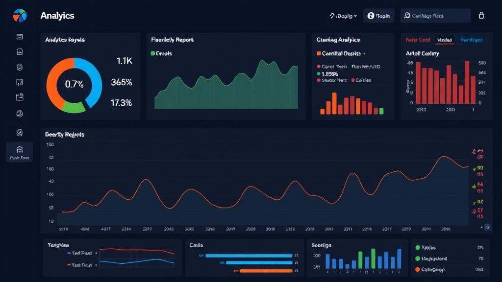 Photo: Beautiful analytics report.фото